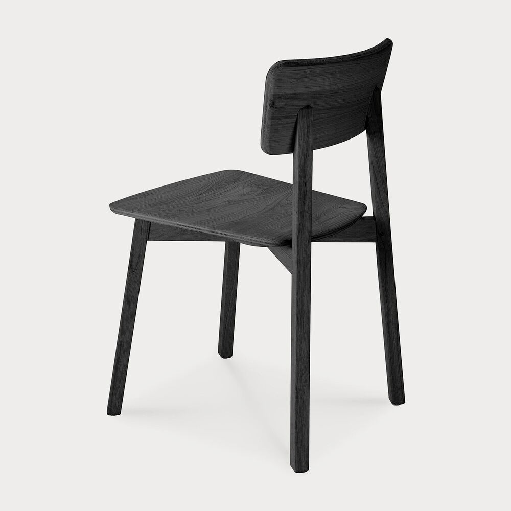 Ethnicraft Black Casale Dining Chair