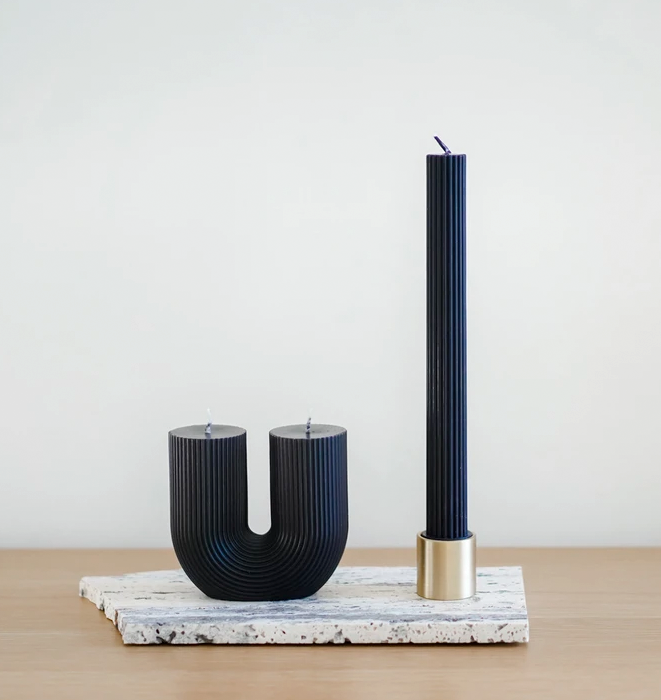 Black Blaze Curl Curl Candle - Black