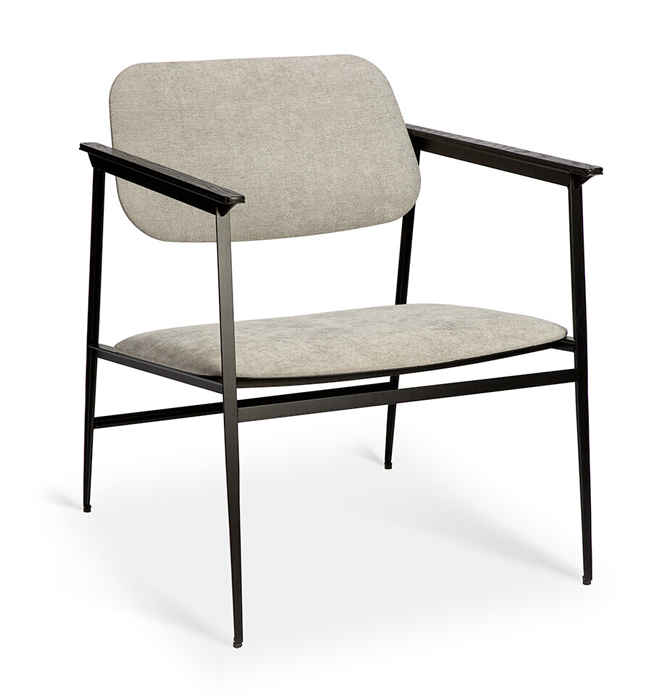 DC Lounge Chair by Ethnicraft - Light Grey