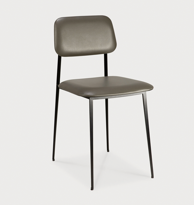 DC Leather Dining Chair by Ethnicraft - Olive