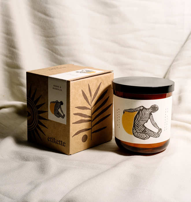 Connected to Source ~ Agave & Magnolia Candle by Etikette