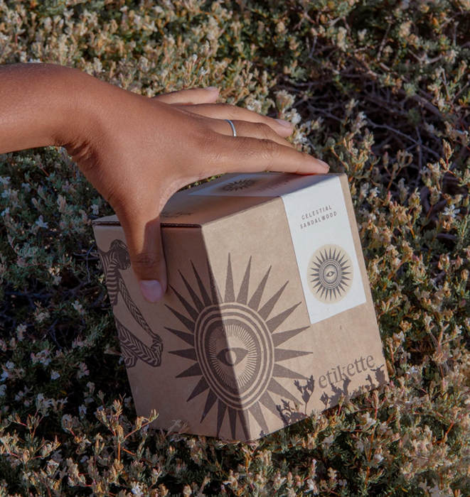 In the Middle of the Sun ~ Celestial Sandalwood Candle by Etikette