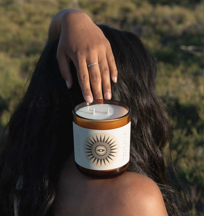 In the Middle of the Sun ~ Celestial Sandalwood Candle by Etikette