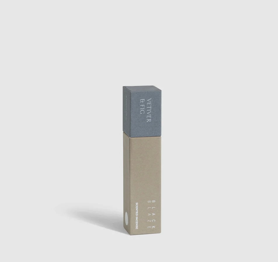 Vetiver & Fig Scented Incense by Black Blaze