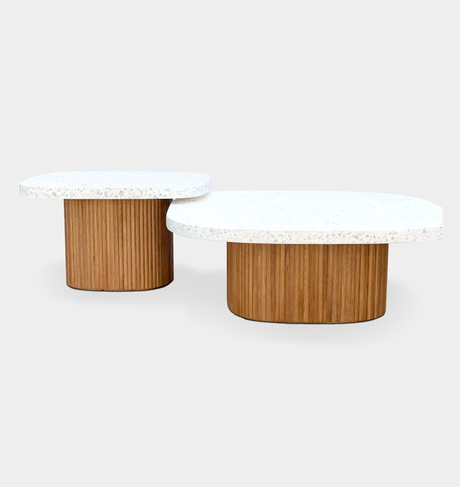 Gion Coffee and Side Table by Sketch