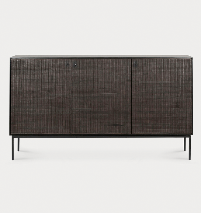 Ethnicraft Teak Grooves Sideboard