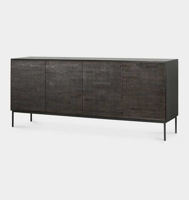 Ethnicraft Teak Grooves Sideboard