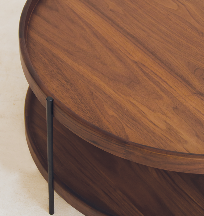 humla coffee table ウォールナット Humla Coffee Table in Walnut by Sketch – Kartique