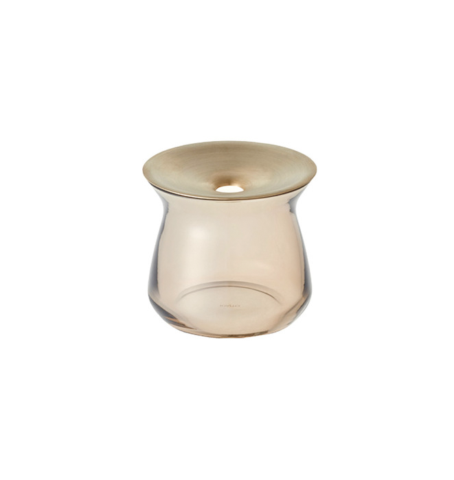 Kinto Luna Vase - Small Brown