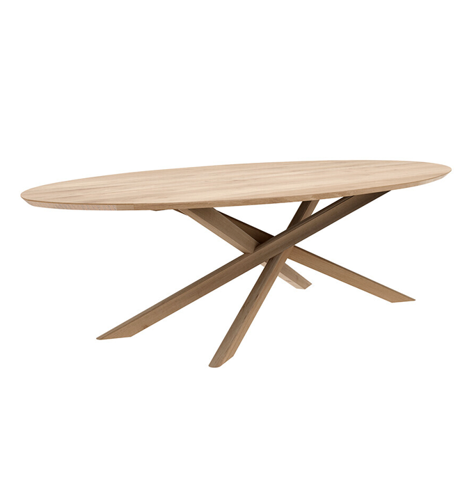 Ethnicraft Mikado Oval Dining Table