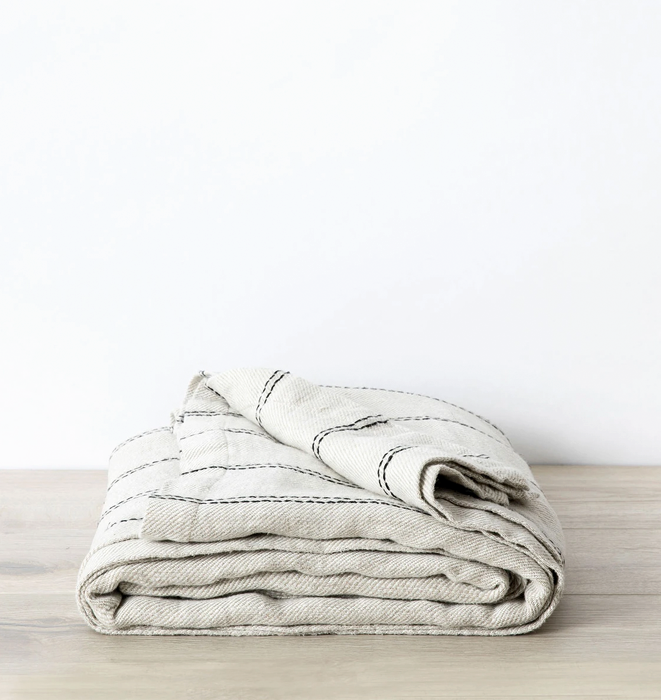 Cultiver Mira Linen Bedcover - Ana