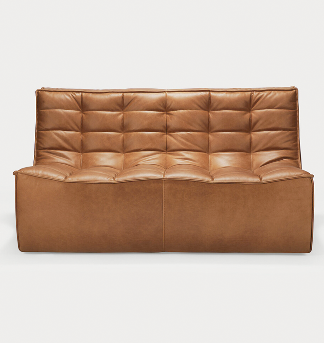 Ethnicraft N701 2 Seater Sofa - Leather