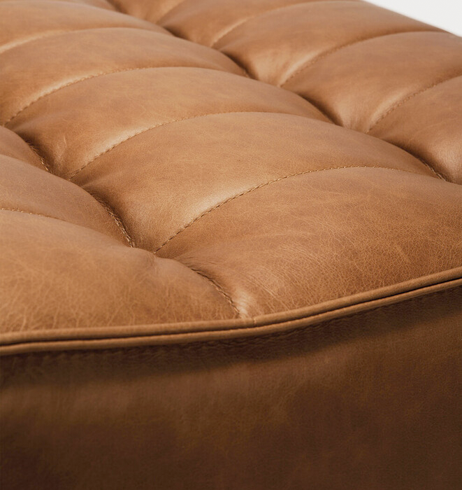 Ethnicraft N701 Sofa Footstool - Leather