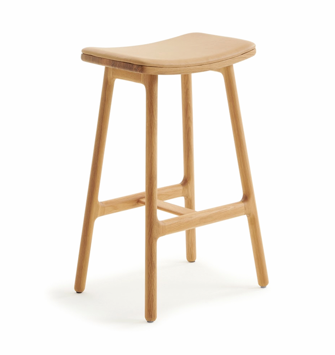 Odd Leather Counter Stool by Sketch