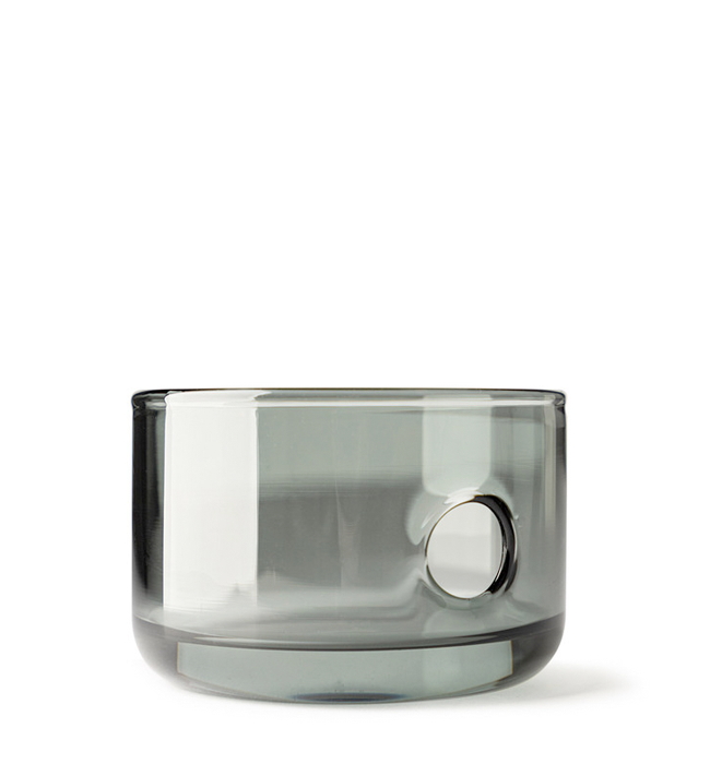 Studio Milligram Glass Oil Burner - Smoke