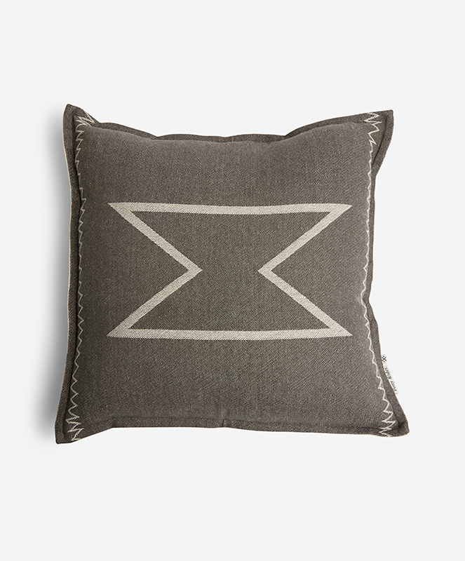 Haymaker Cushion Cover By Pony Rider - Coal