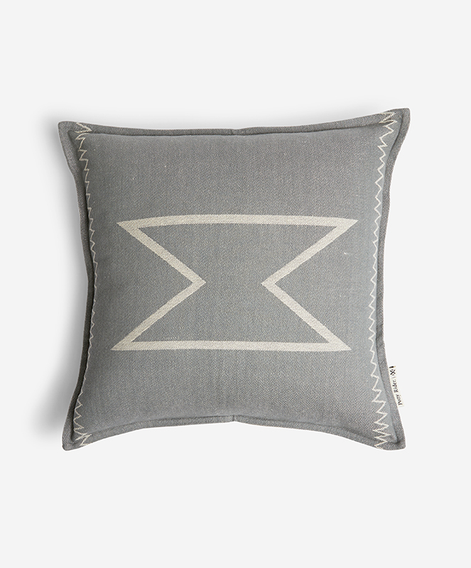 Haymaker Cushion Cover By Pony Rider - Slate