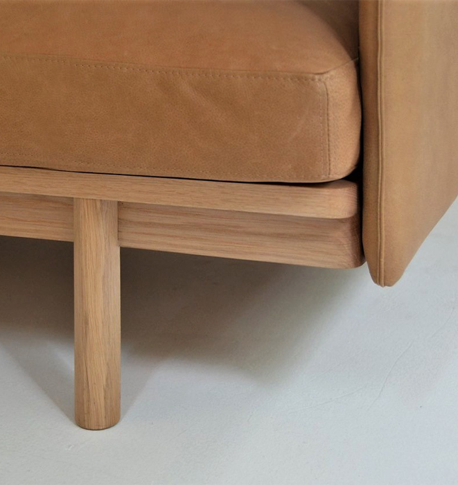 Leather Pensive Sofa by TOLV