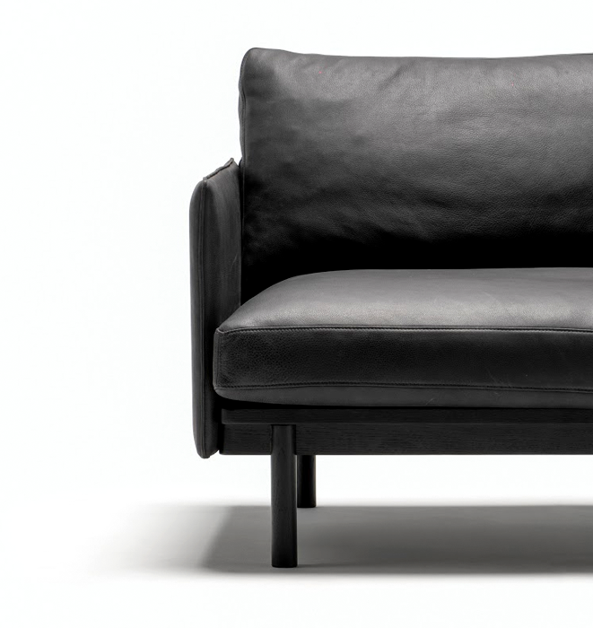 Leather Pensive Sofa by TOLV