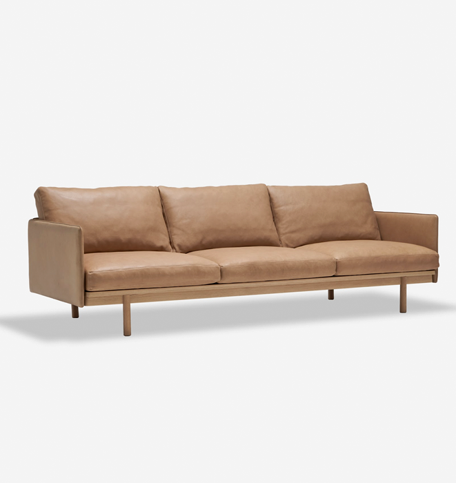 Leather Pensive Sofa by TOLV
