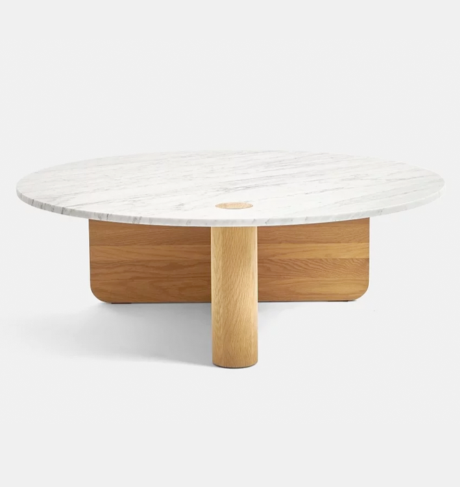 Pivot Round Coffee Table by Natadora