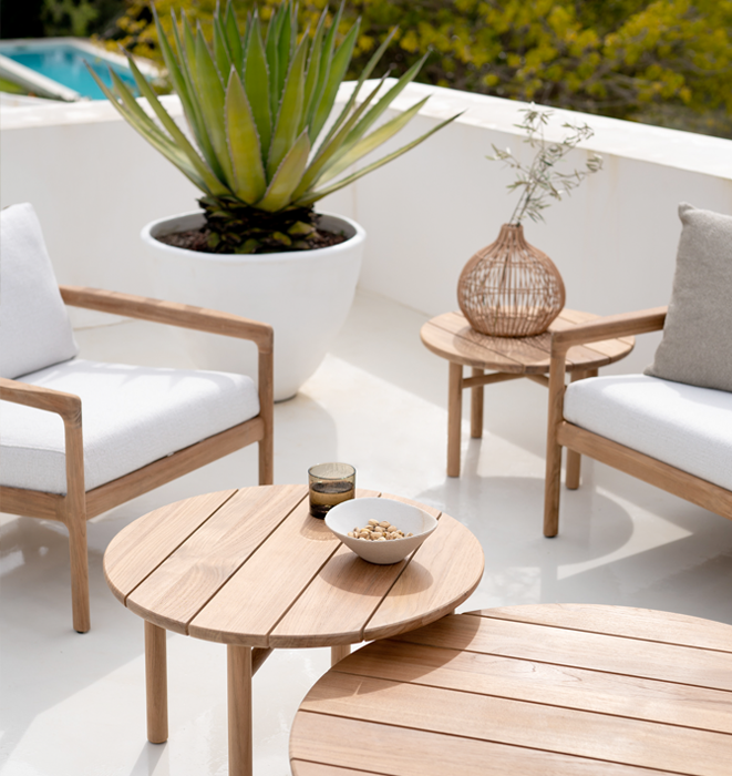 Ethnicraft Quatro Outdoor Coffee Table