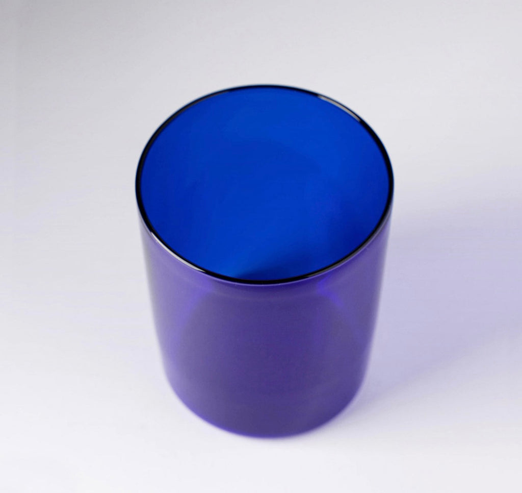Studio Milligram Glass Cup Set - Blue