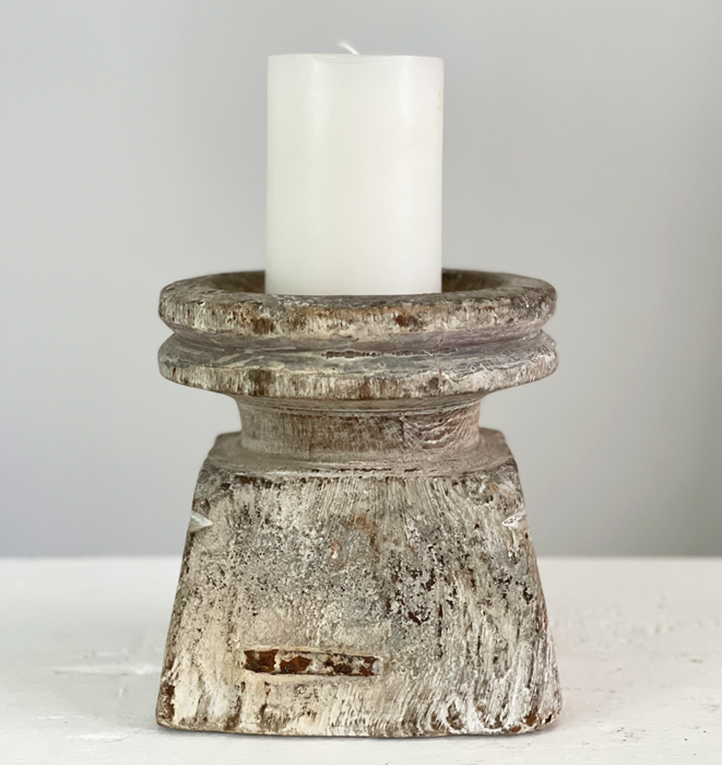 Vintage 'Seed Sower' Candle Holder