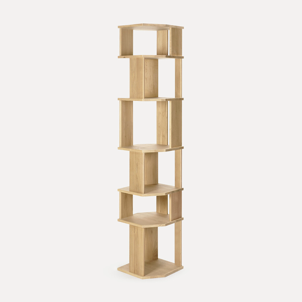 Ethnicraft Oak Stairs Column Shelving