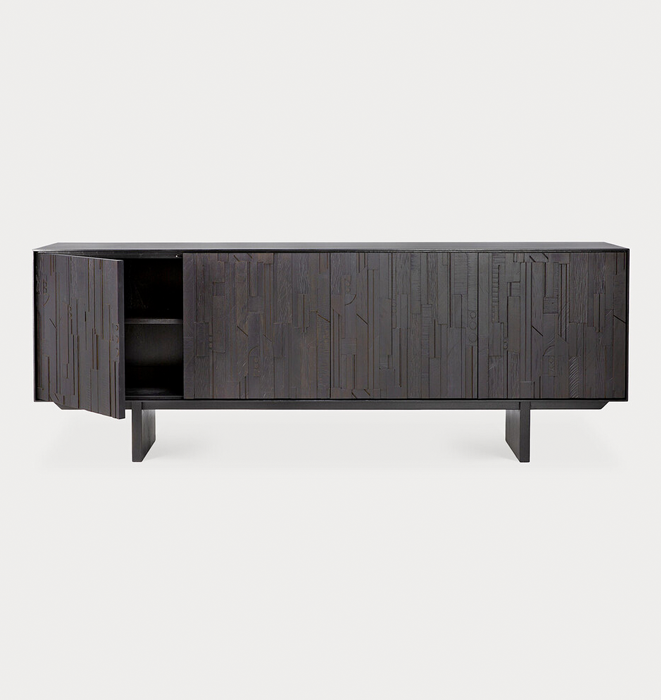 Ethnicraft Teak Mosaic Sideboard