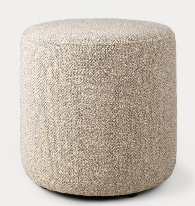 Ethnicraft Barrow Pouf - Off White