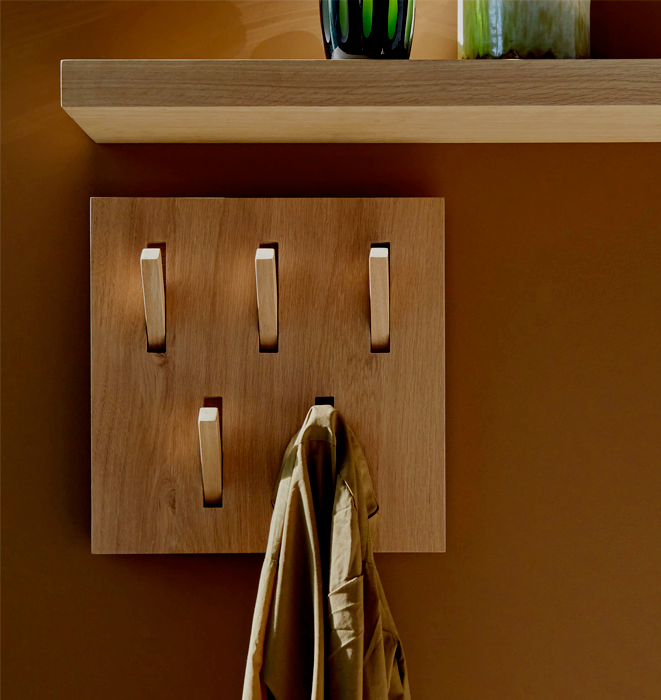 Oak Utilitile Wall Hook by Ethnicraft