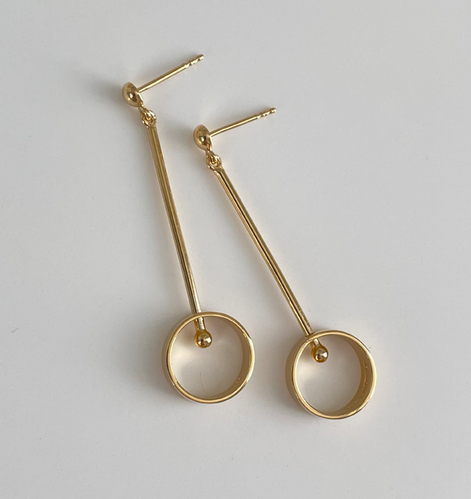 Hoop Bar Earrings