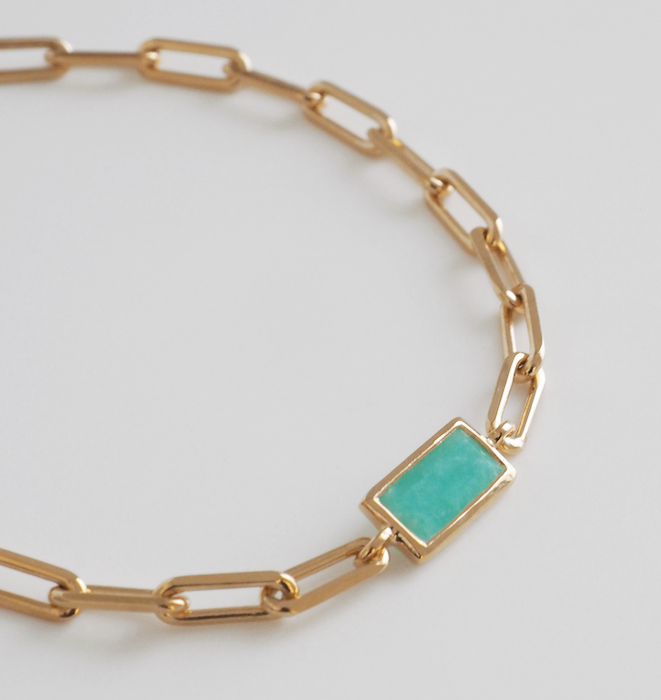 Lynx Chyrsoprase Bracelet