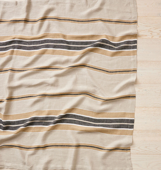 Franco Linen Throw - Clay