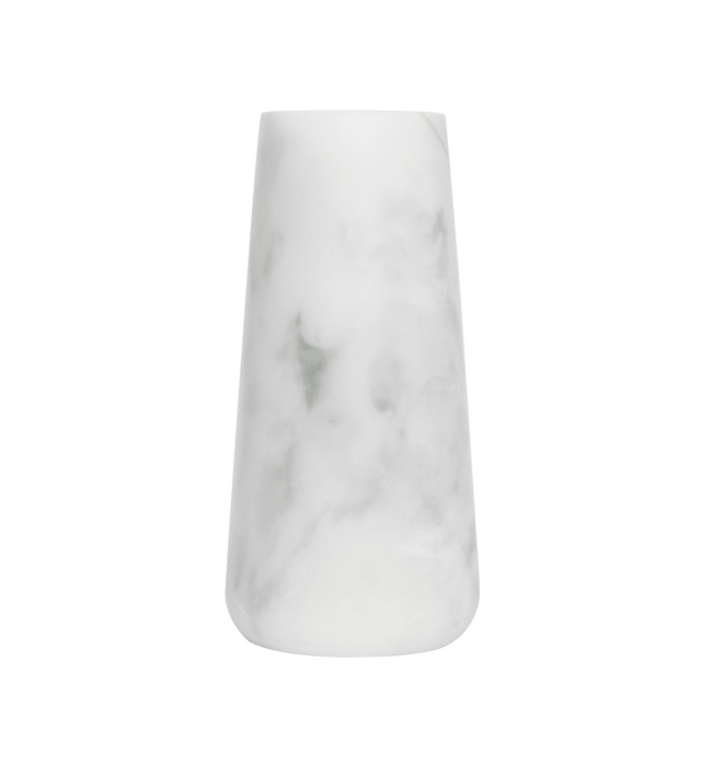 Tapered Marble Vase Tall