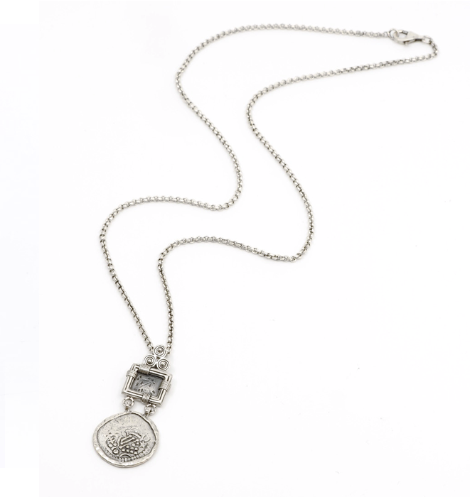 Coin Sprial Necklace