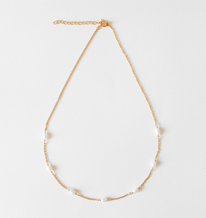 Pearl Space Necklace