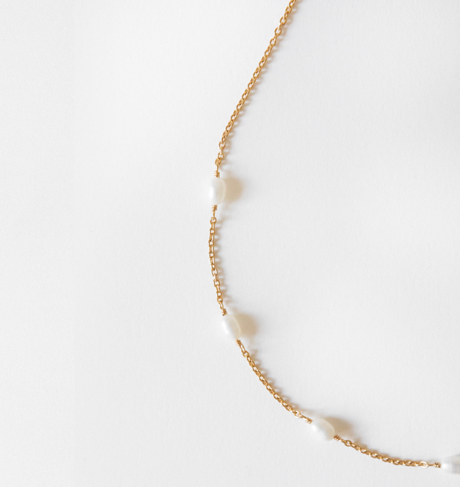 Pearl Space Necklace