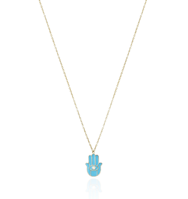 Hamsa Necklace Kartique