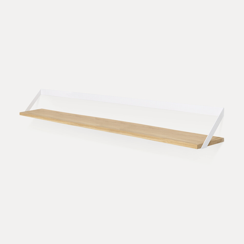 Ethnicraft Oak Ribbon Shelf - White