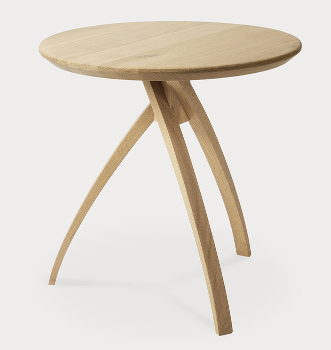 Ethnicraft Oak Twist Side Table