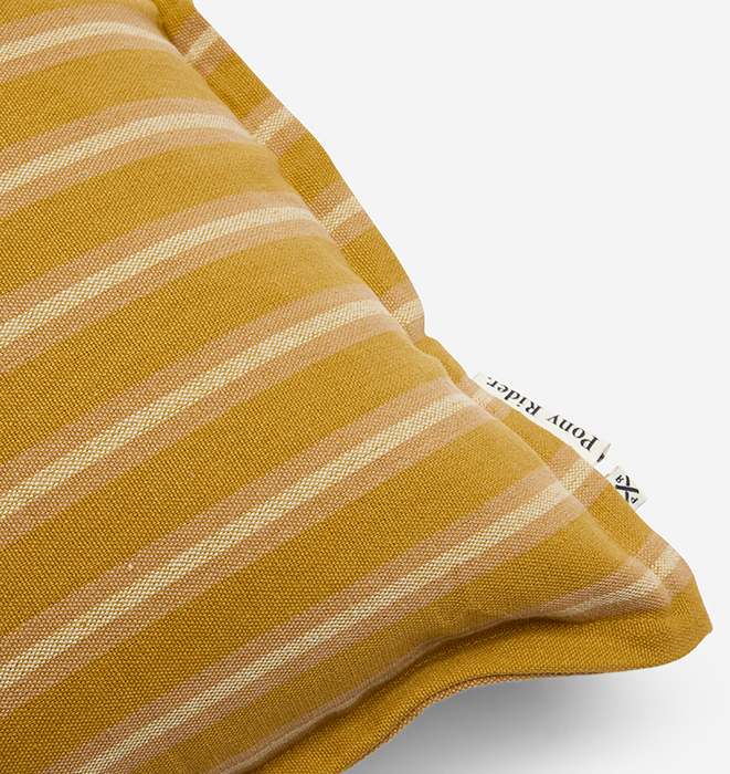 Woven Safari Stripe Cushion Cover By Pony Rider